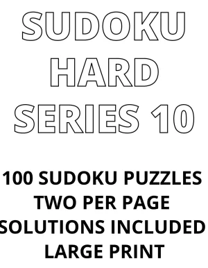 100_Sudoku_Hard_Series 10
