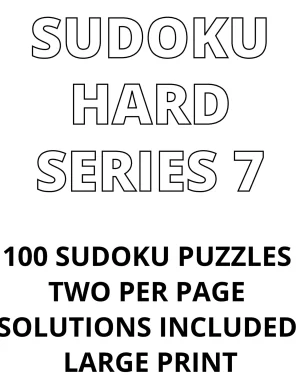 100_Sudoku_Hard Series 7