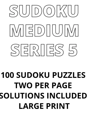 100_Sudoku_Medium Series Five