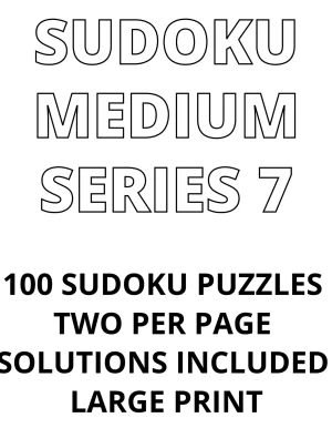 100_Sudoku_Medium Series 7
