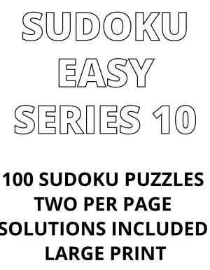 100_Sudoku_Easy_Series 10